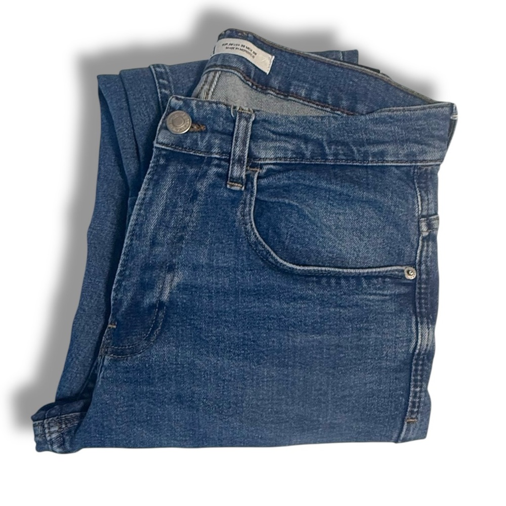 Zara Medium Wash High Rise Denim Jeans 30